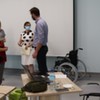 Wręczenie certyfikatów uczestnikom warsztatów pielęgnacyjnych w ramach projektu Rozwój usług społecz