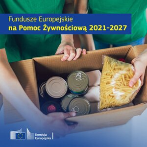 Plakat Pomoc Żywnościowa